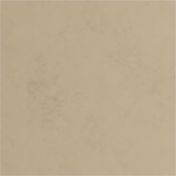 Ekena Millwork 6"W x 6"H Smooth Rustic Faux Wood Material Sample, Primed Tan SAMPLE-UR06SMPR - main